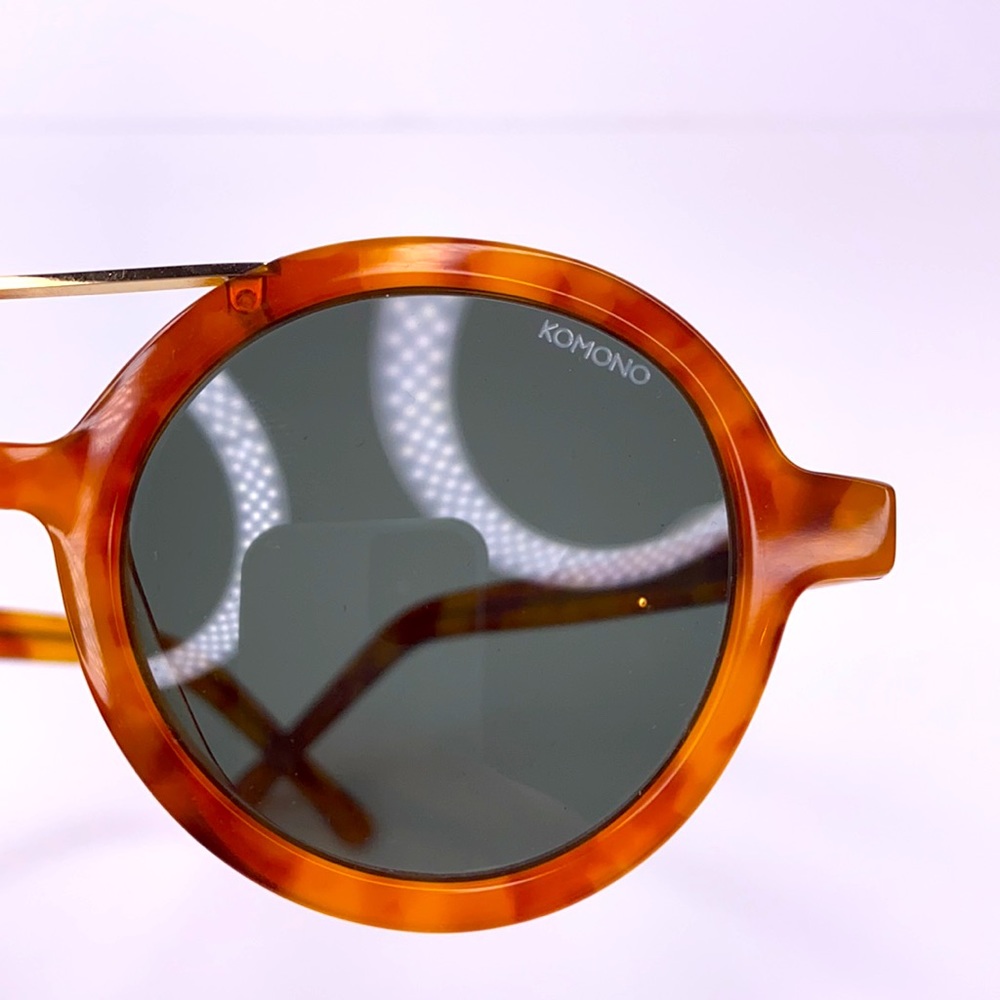 New KOMONO Vivien Caramel Demi New Sunglasses tortoise - Picture 12 of 15